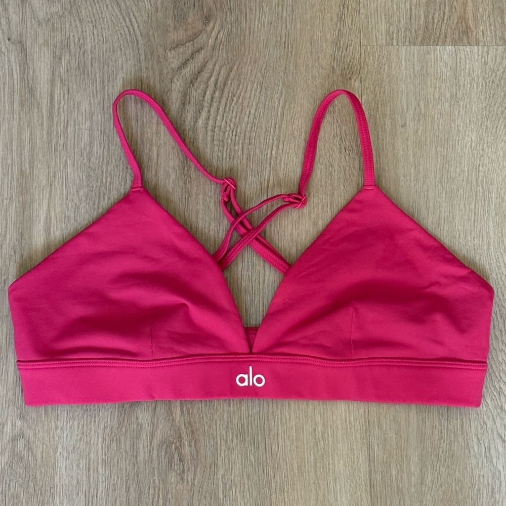 alo - splendor bra - pink